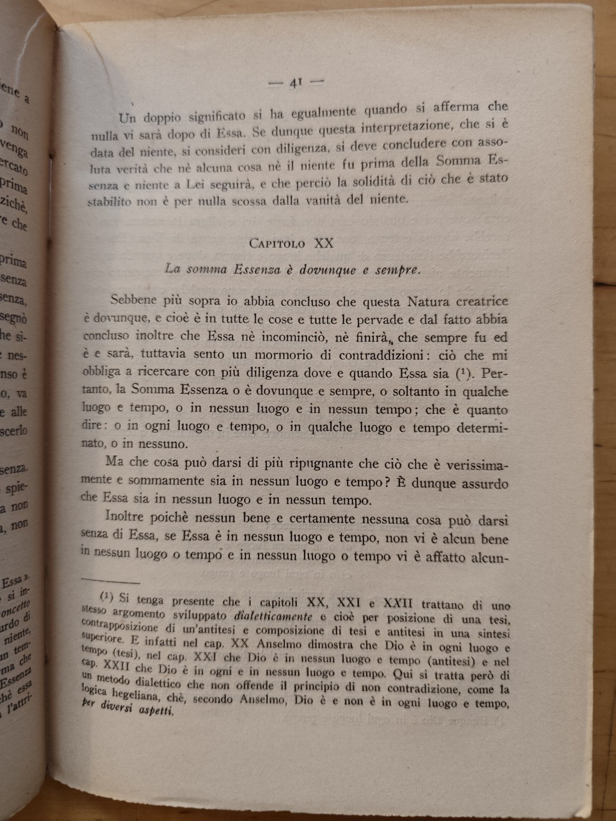 Monologio e proslogio S. Anselmo D'Aosta, Cedam 1948