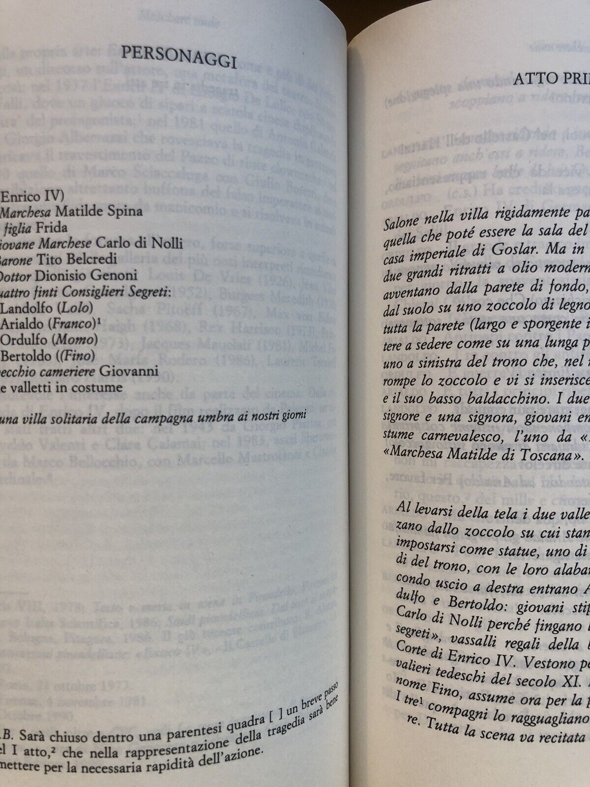 Luigi Pirandello Maschere Nude - edizioni CDE 2 volumi con Cofanetto 1994