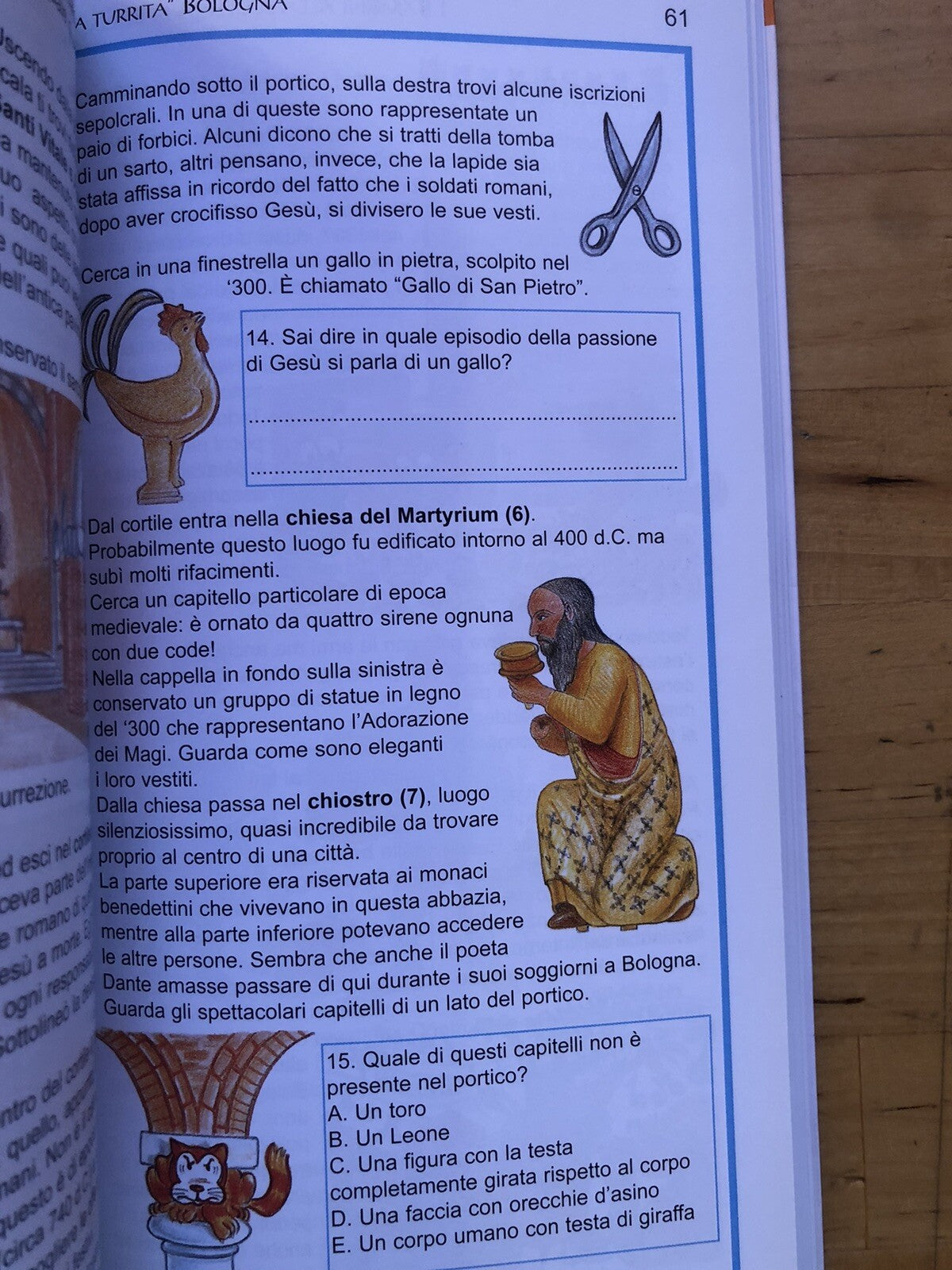 I bambini alla scoperta di Bologna, Giancarlo Roversi. F. Sassoli 1998