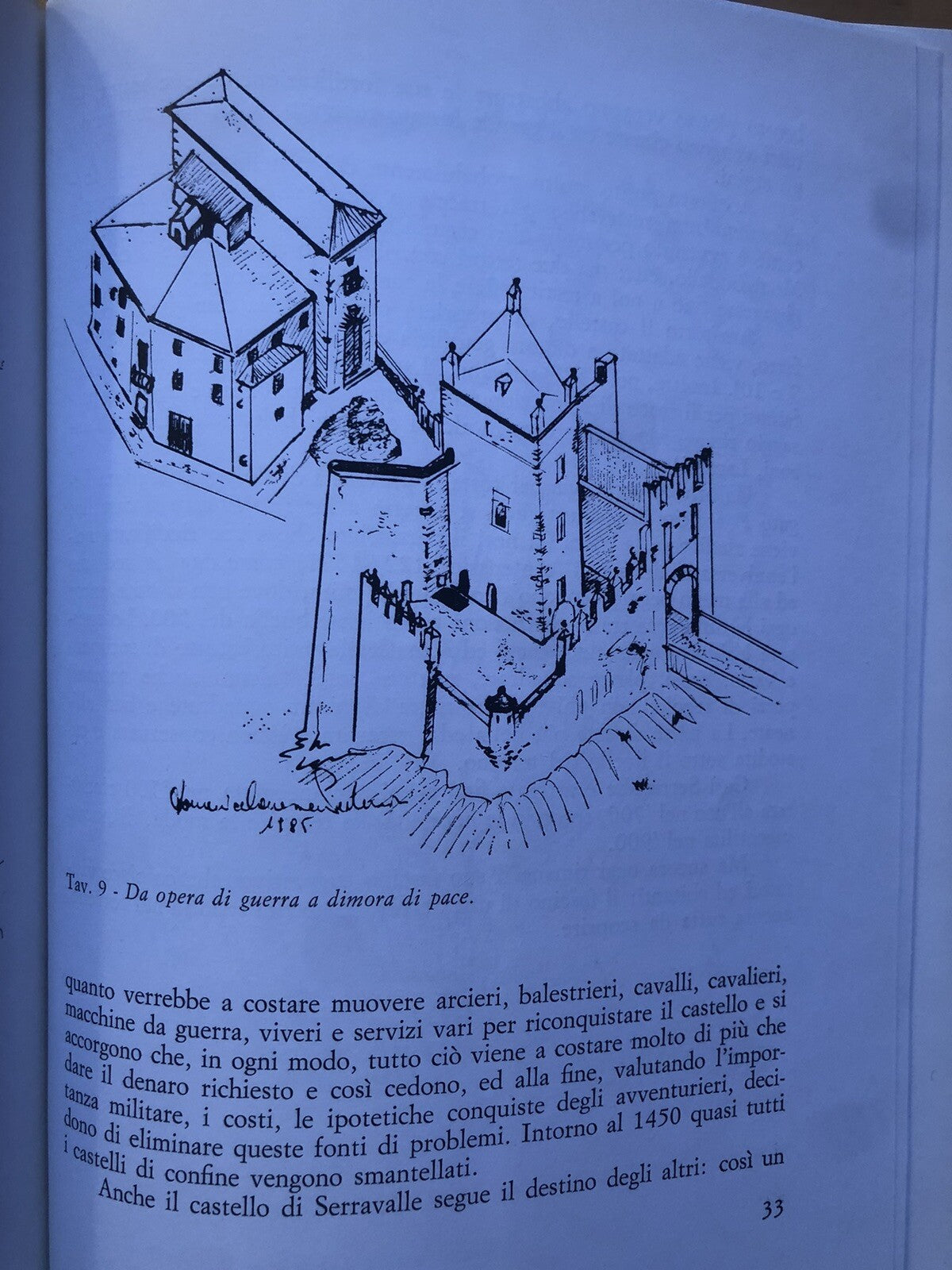 Il castello di Serravalle, Domenico Cavazzoni Pederzini. Tamari editori 1988
