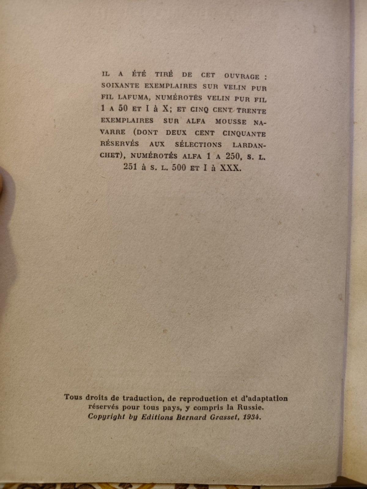 La Poursuite du Kaipan, Henry de Monfreid - Grasset 1934
