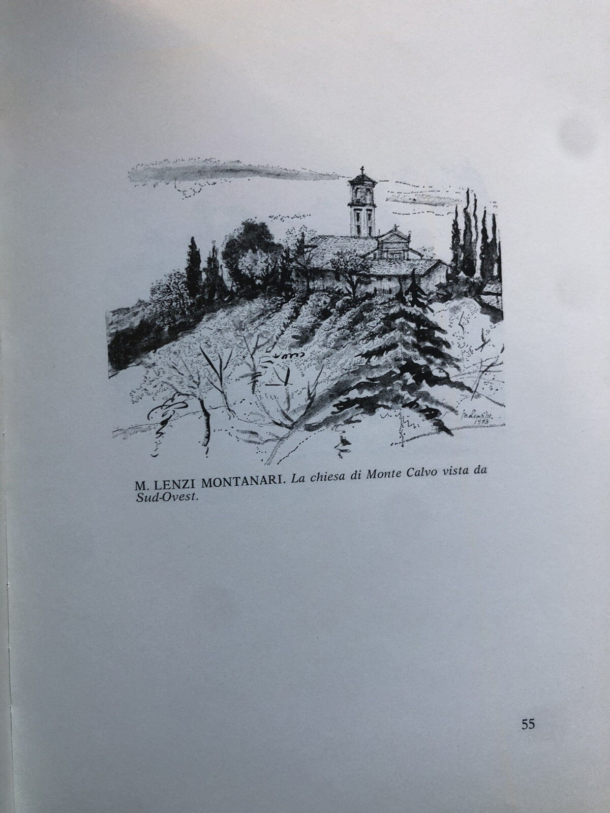 Monte Calvo storia e paesaggio - Fabio Ruggiero 1983 *firmato*