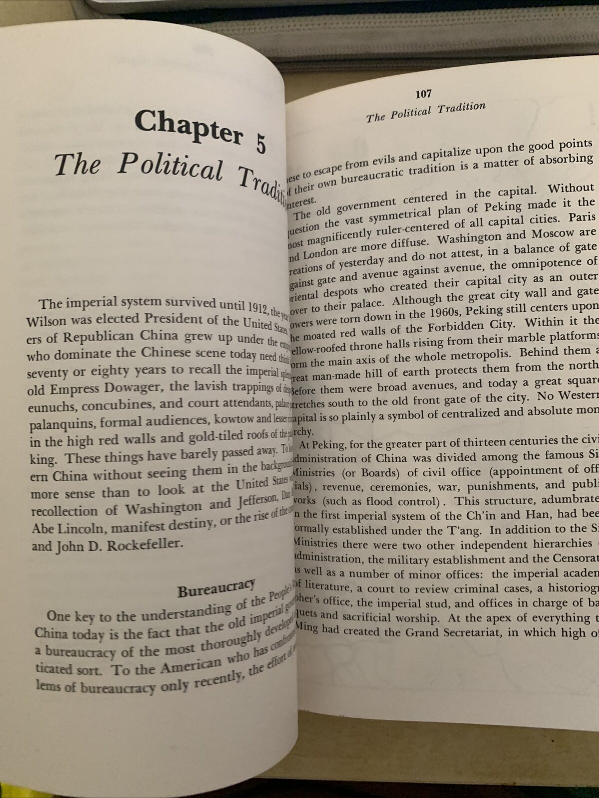 JOHN KING FAIRBANK. The United States & China fourth edition 1982 #