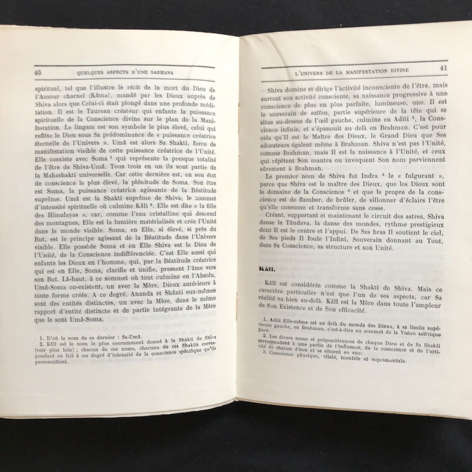 QUELQUES ASPECTS D'UNE SADHANA, Jean Herbert, Albin Michel Èd. spiritualités com