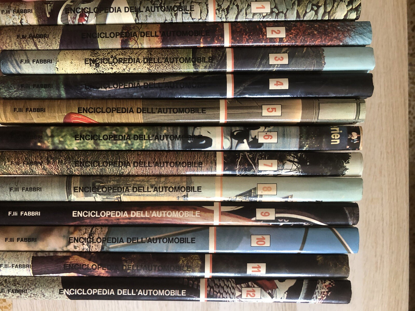 Enciclopedia dell'automobile - Fabbri, Pininfarina completa in 12 volumi 1968