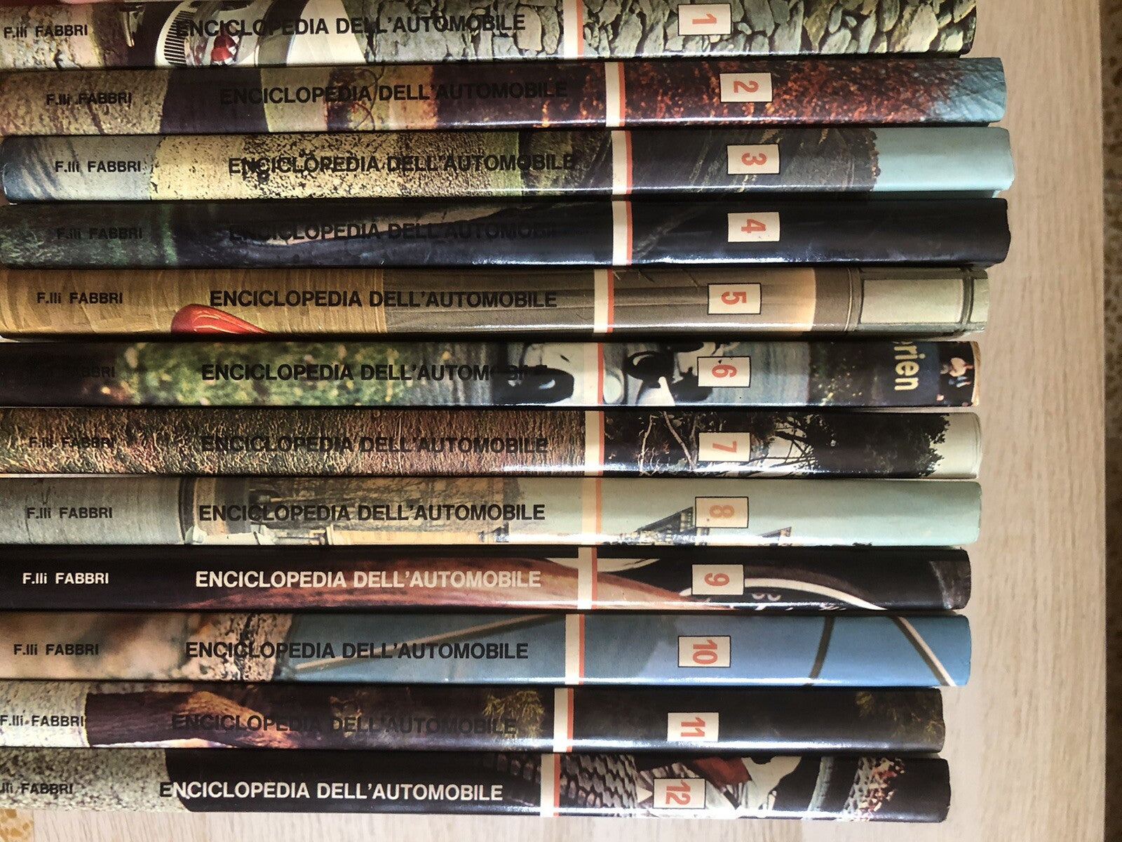 Enciclopedia dell'automobile - Fabbri, Pininfarina completa in 12 volumi 1968