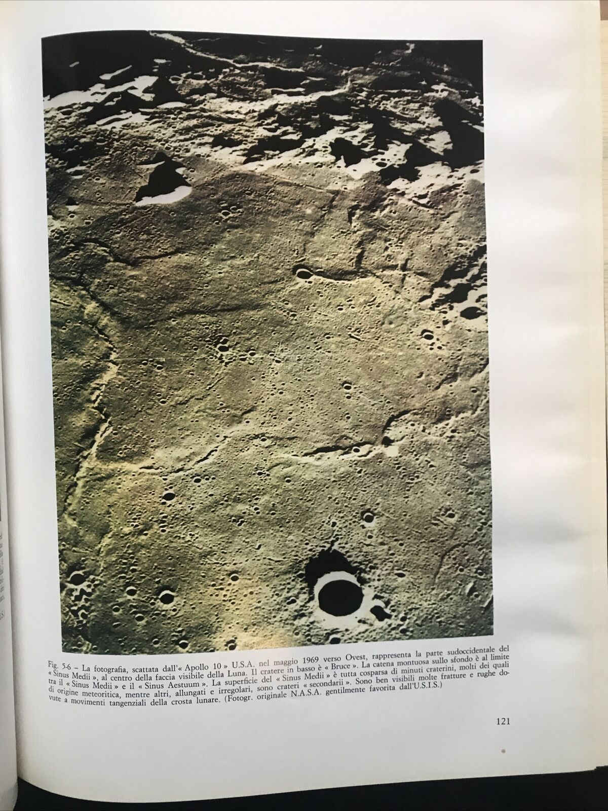 VULCANI E BOLIDI SULLA LUNA E SU MARTE - Piero Leonardi, Vallagarina ed. 1971