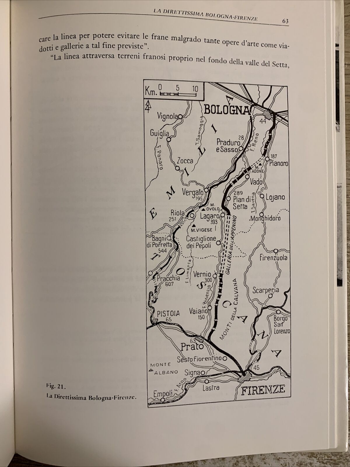 La direttissima Bologna-Firenze, Aldo Nicolardi. Ponte nuovo ed. 1985