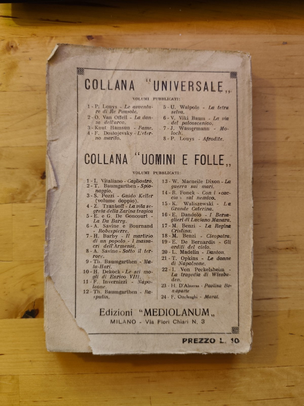 Marat - Federico Ottolenghi - edizioni Mediolanum 1935 - Collana Uomini e folle