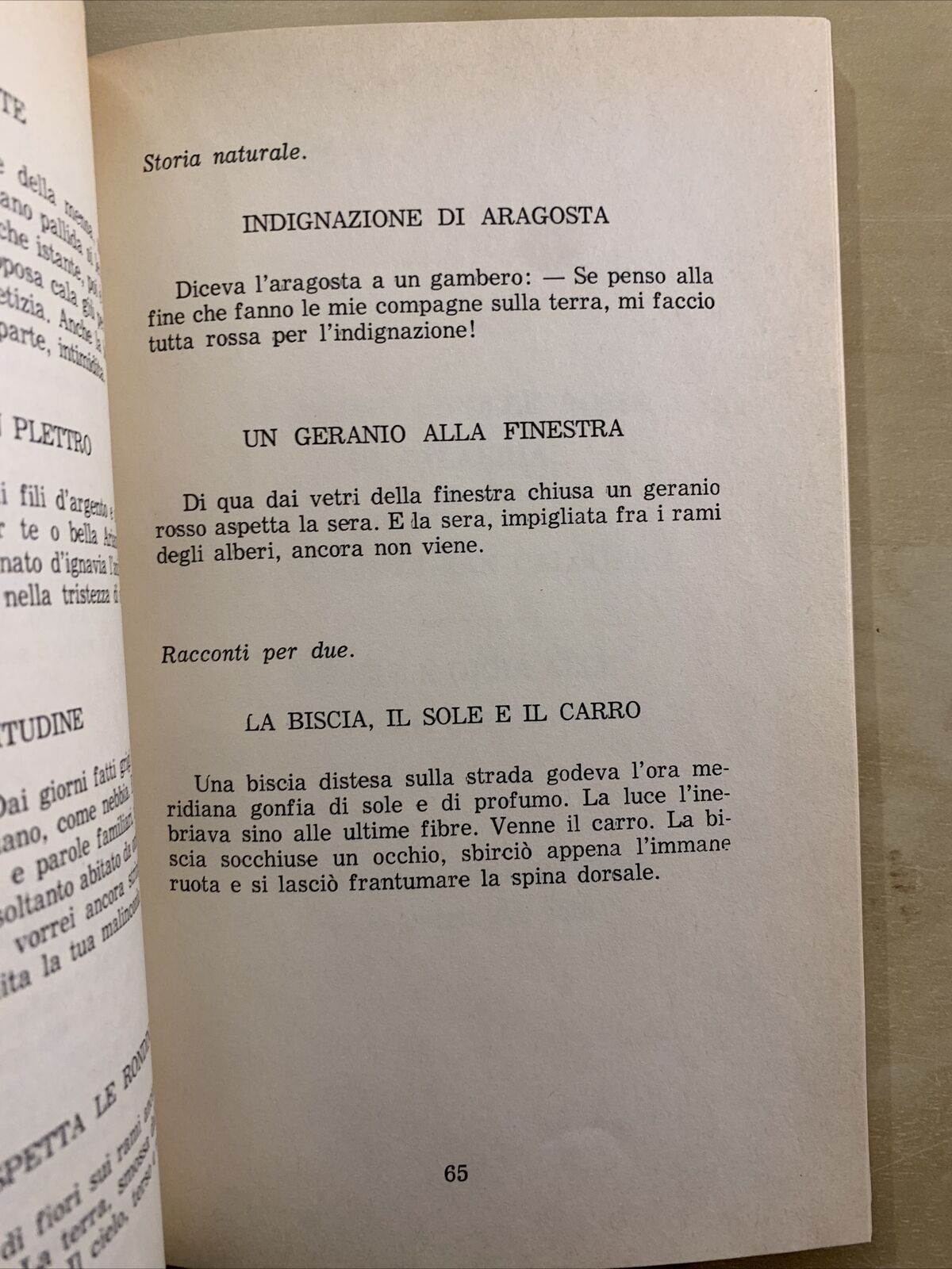UNA VITA PER VIVERE LA VITA - LINO BUSINCO 1957, IL CRISTALLO #