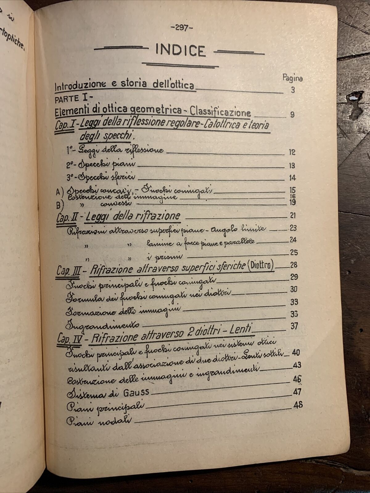LEZIONI DI OTTICA FISIOLOGICA, Luigi Maggiore - Mario Bozzi 1948 #