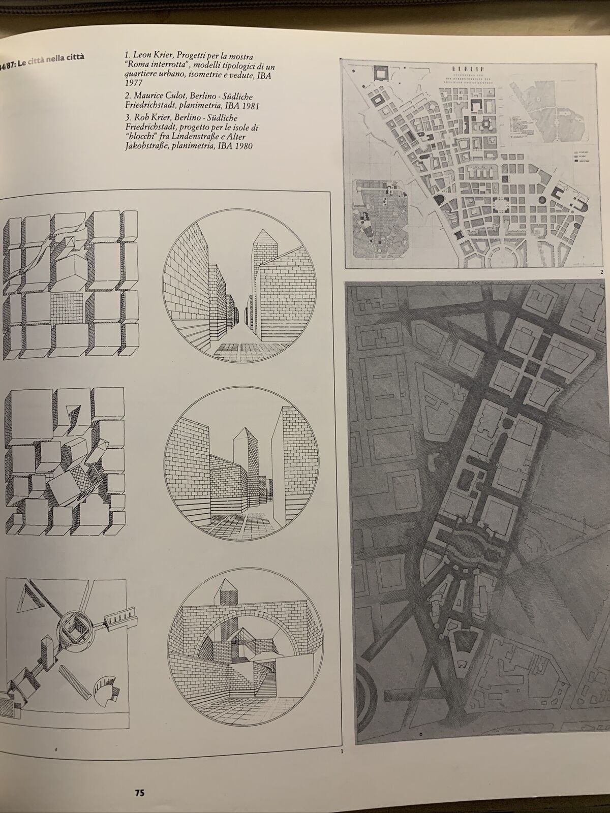 La ricostruzione della città. XVII triennale di Milano ELECTA 1985