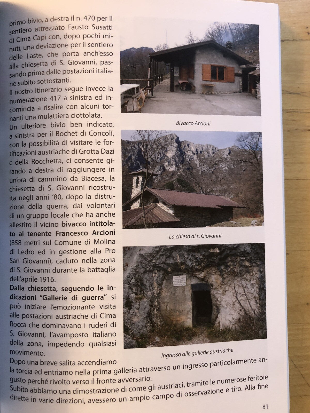 Sentieri di confine, Alto Garda, Ledro. D. Riccadonna M. Zattera Trentino guerra