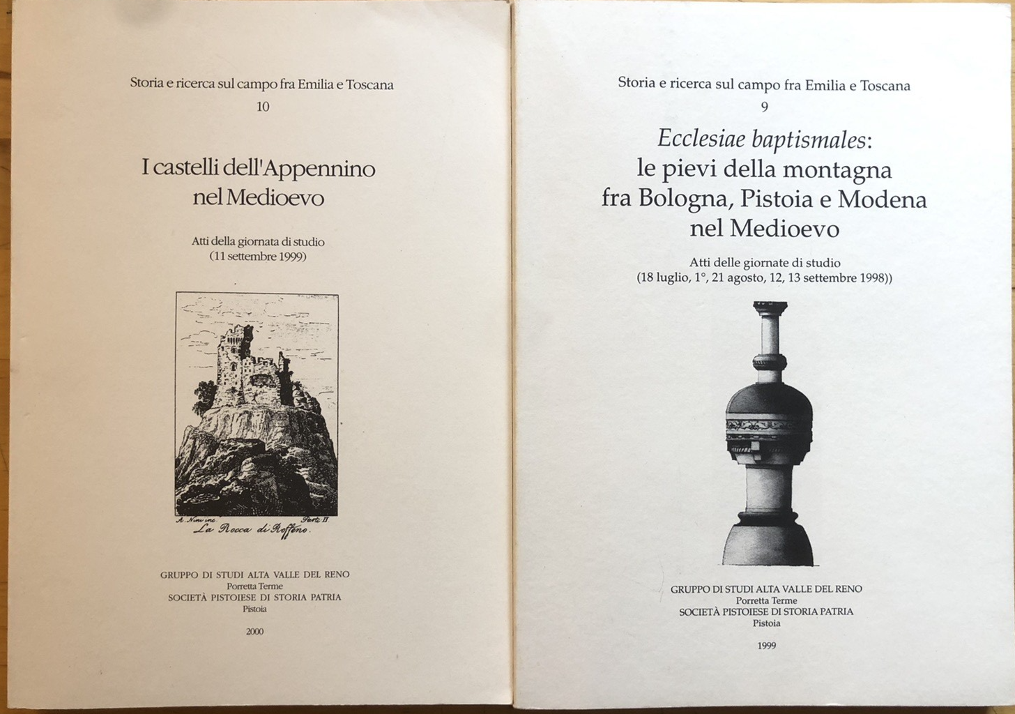 Gruppo di studi Alta Valle del Reno Storia e ricerca sul campo Emilia e Toscana