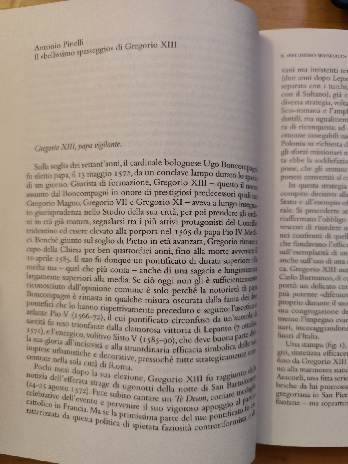 La Galleria delle Carte geografiche in Vaticano, Gambi, Milanesi Pinelli. Panini