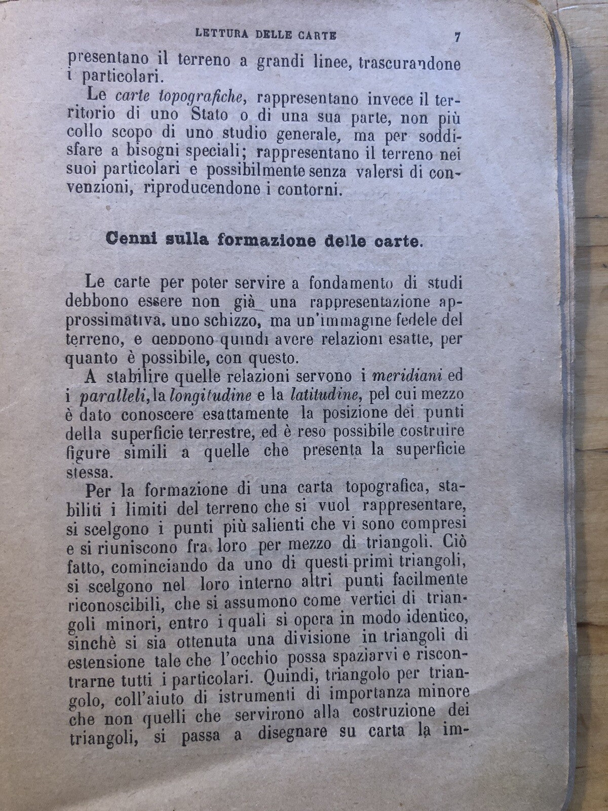 Nozioni di Topografia per i Carabinieri Reali, Ministero della guerra. 1901