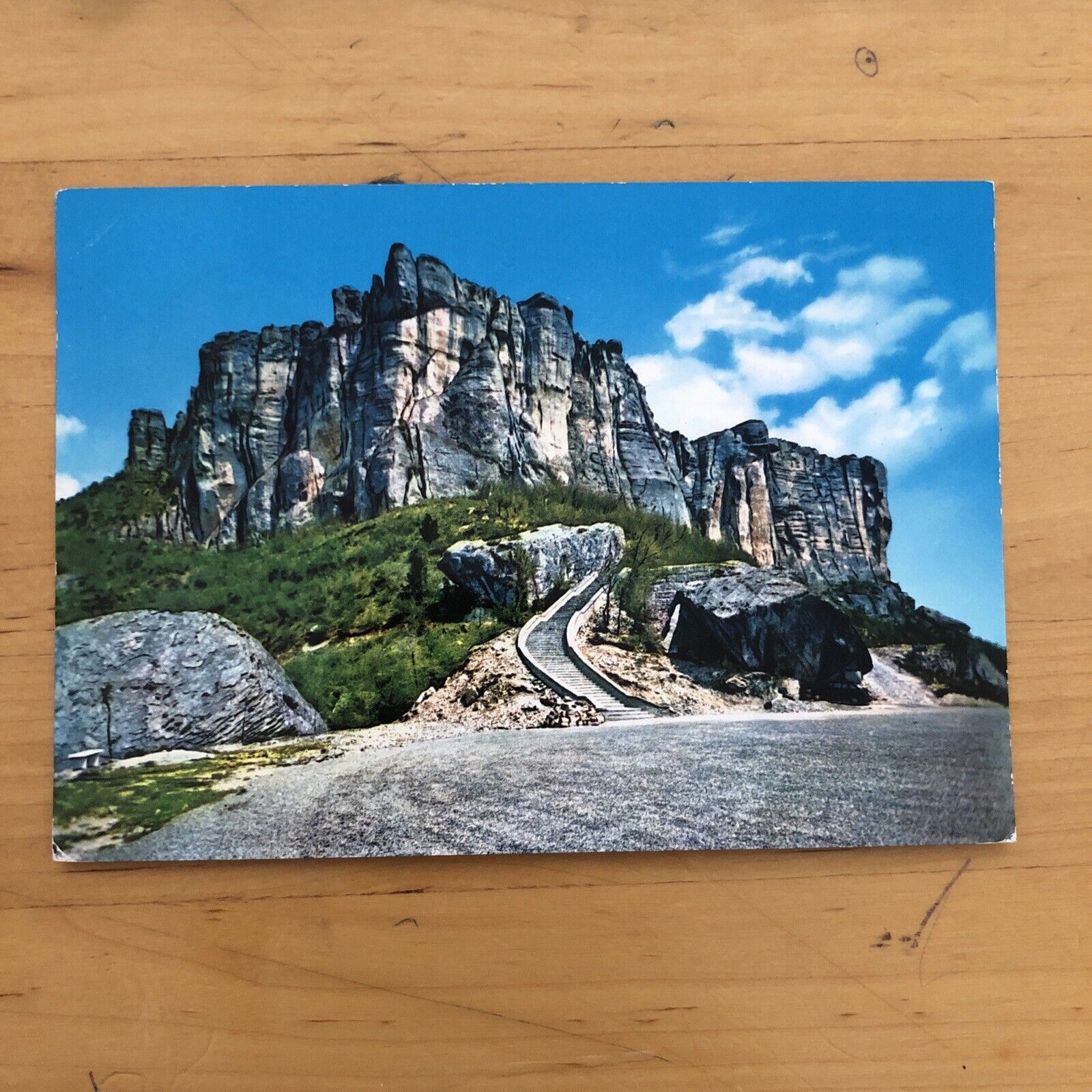 Cartolina CASTELNOVO NE' MONTI, PIETRA DI BISMANTOVA, 1964 VIAGGIATA