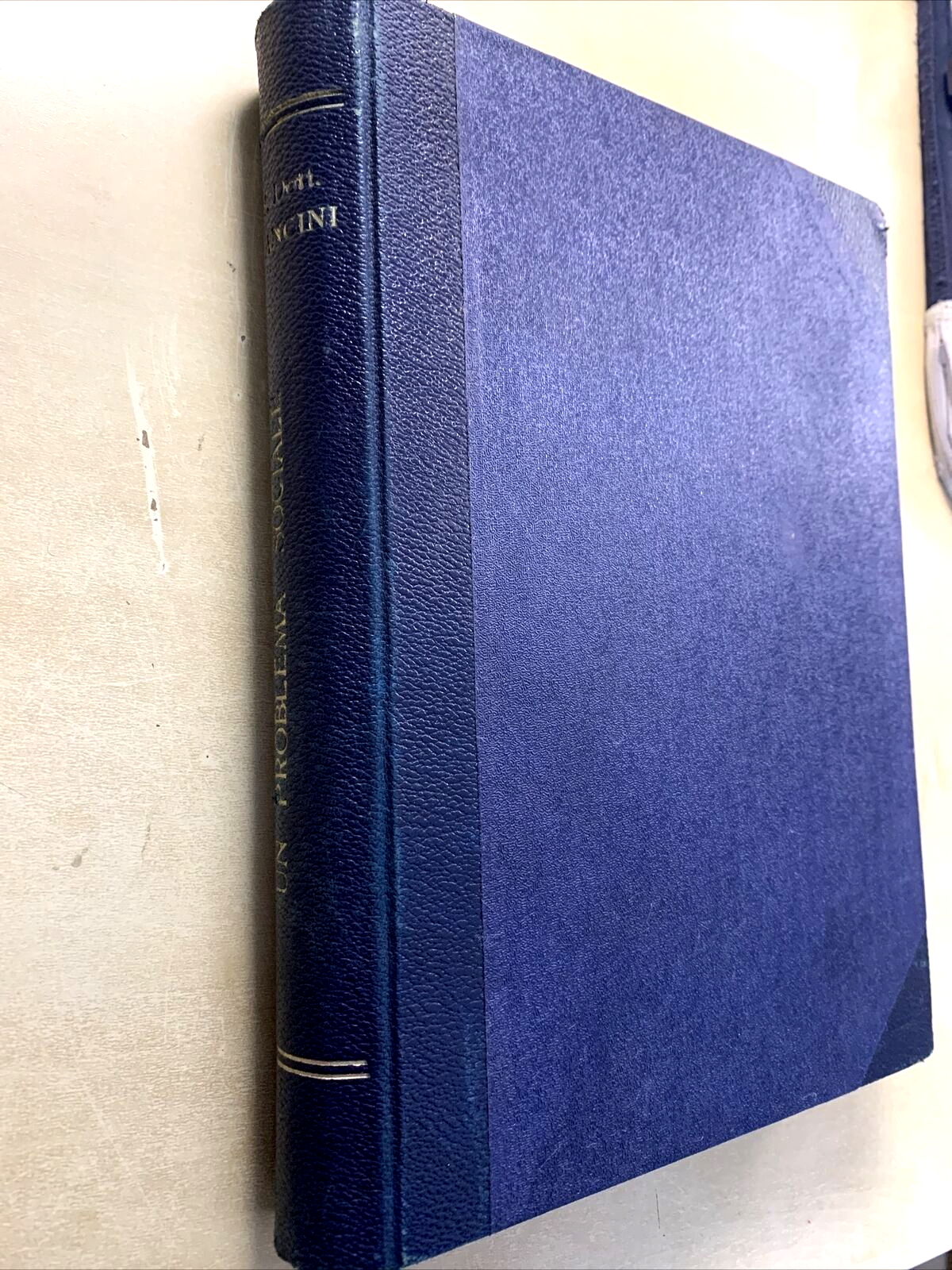 UN PROBLEMA SOCIALE - Stefano Mancini, Prevenzione cura malattie del cuore 1938