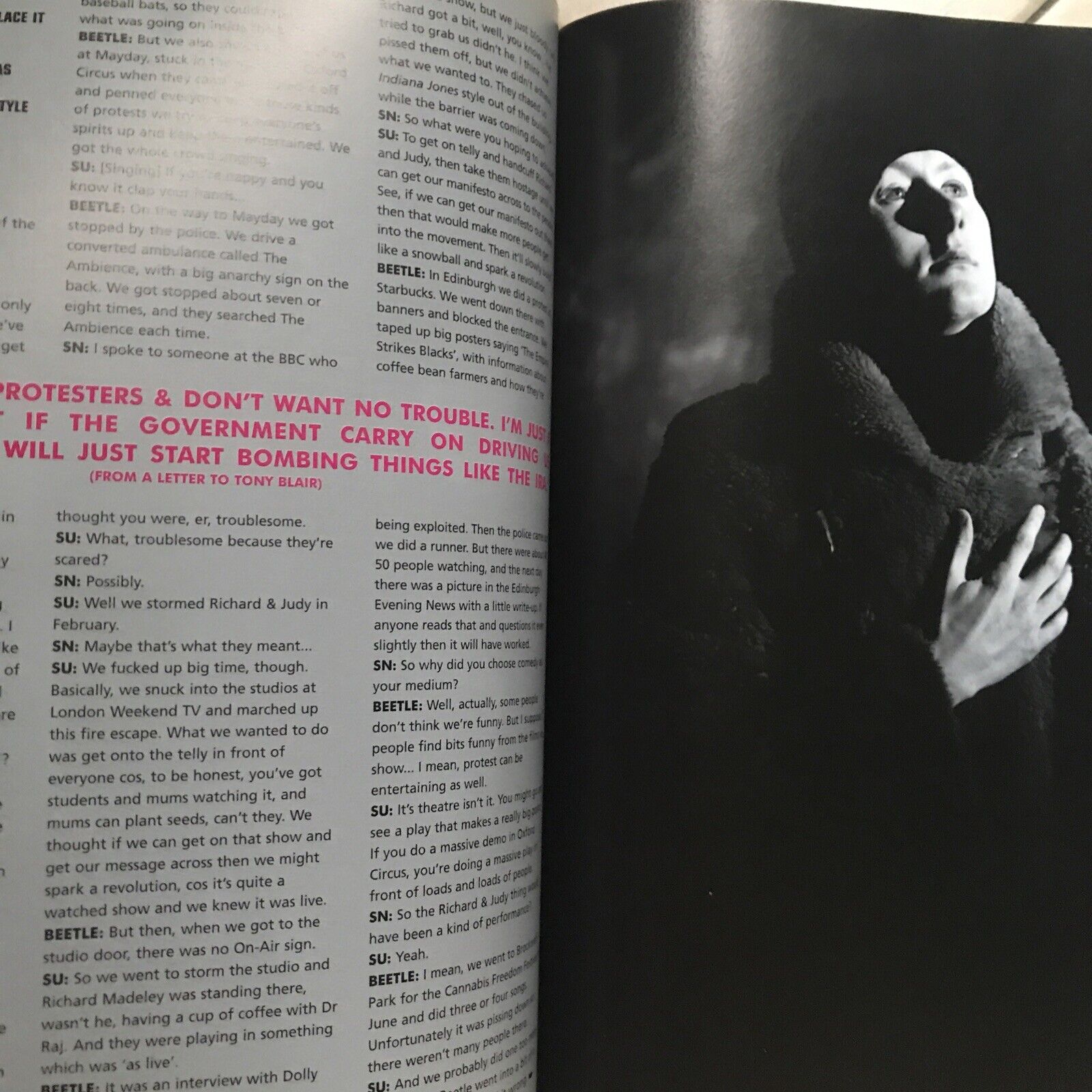 Sleazenation January February 2002- Volume 4 Issue 12 SYNTHCORE