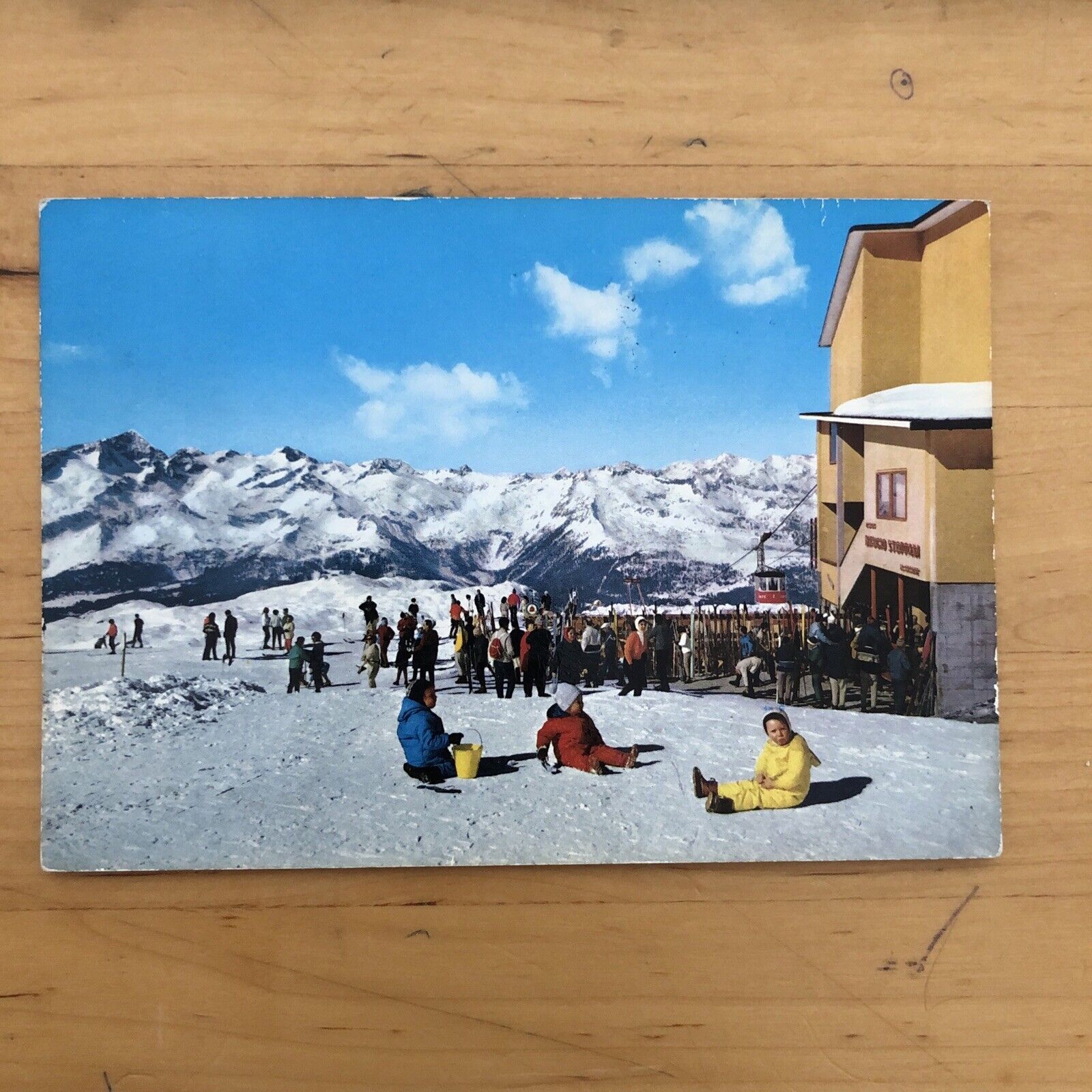 Cartolina MADONNA DI CAMPIGLIO, DOLOMITI DEL BRENTA 1981 VIAGGIATA