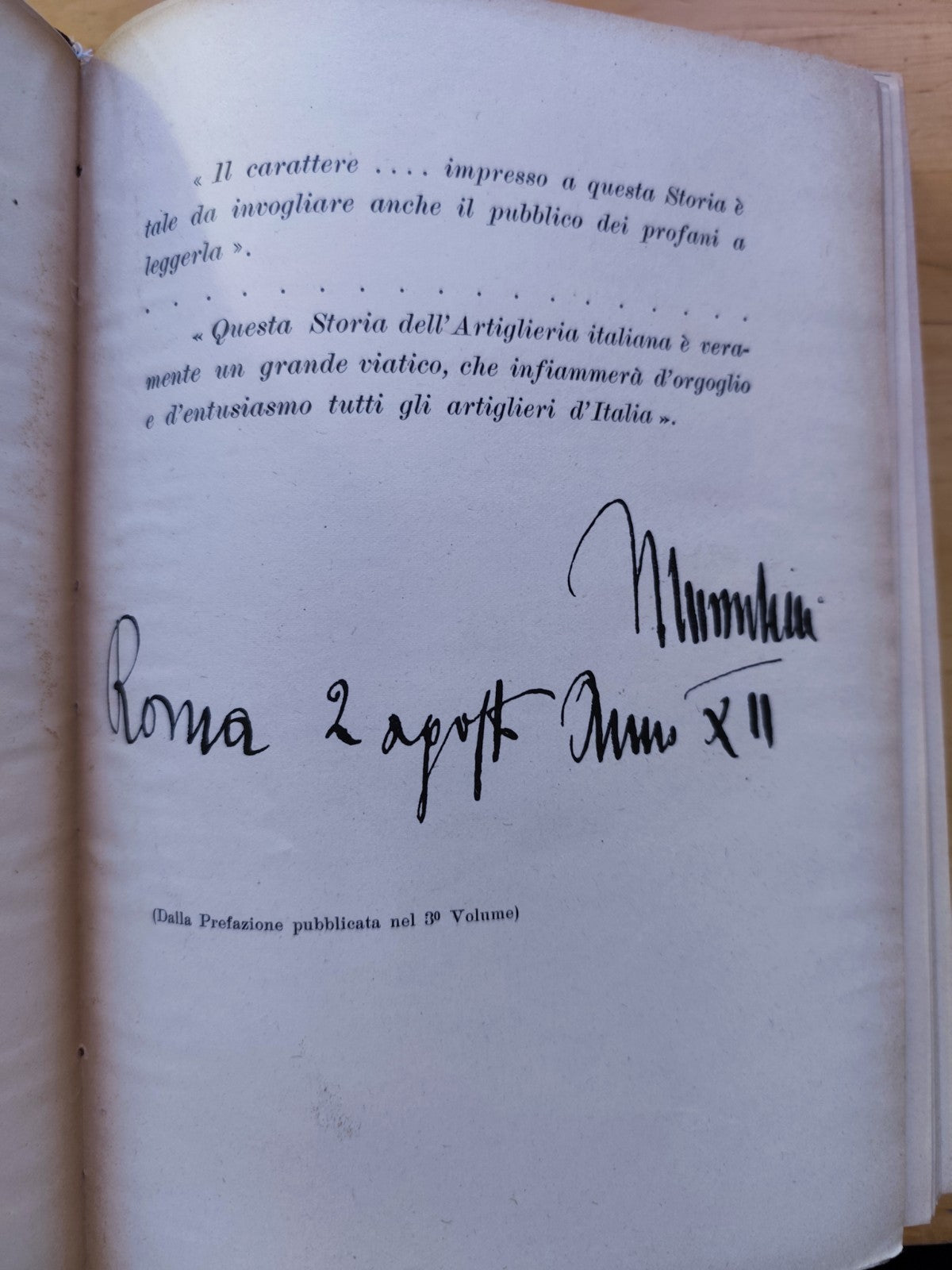 Storia della artiglieria Italiana vol. 5 parte II, Carlo Montù 1938