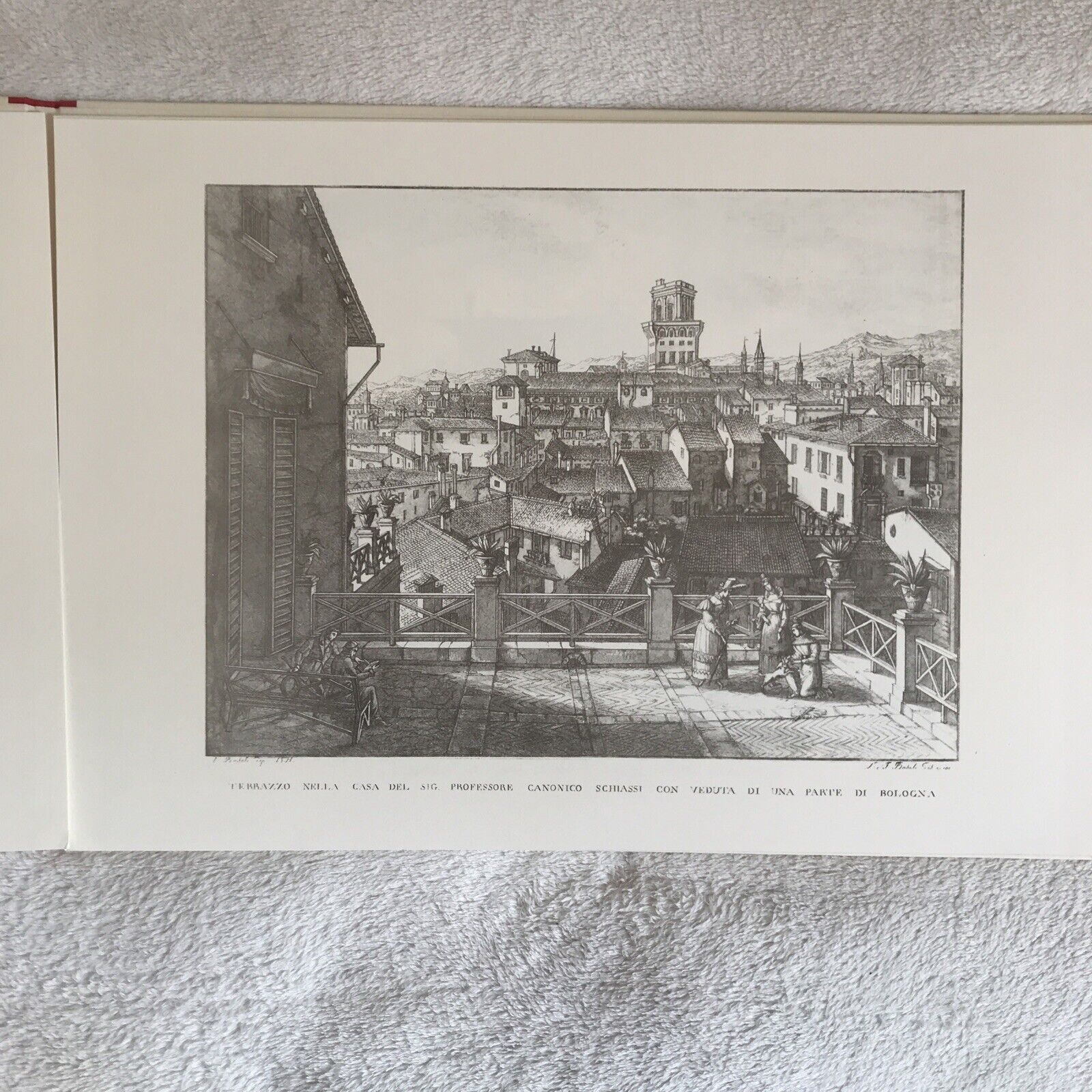 BOLOGNA NEL PRIMO '800, dieci vedute eseguite da Antonio Basoli - Arnaldo Forni 
