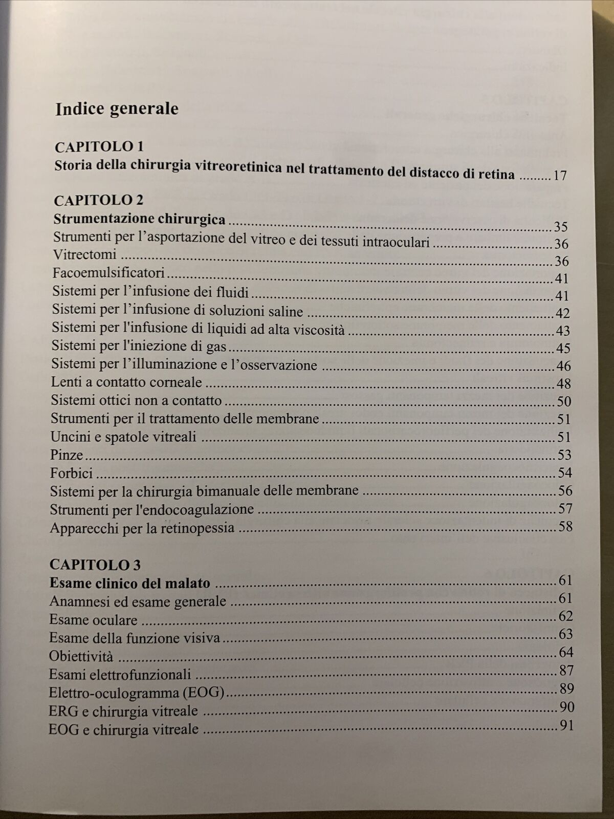 LA CHIRURGIA VITREORETINICA NEL DISTACCO DI RETINA REGMATOGENO. Molfetta Ghedini