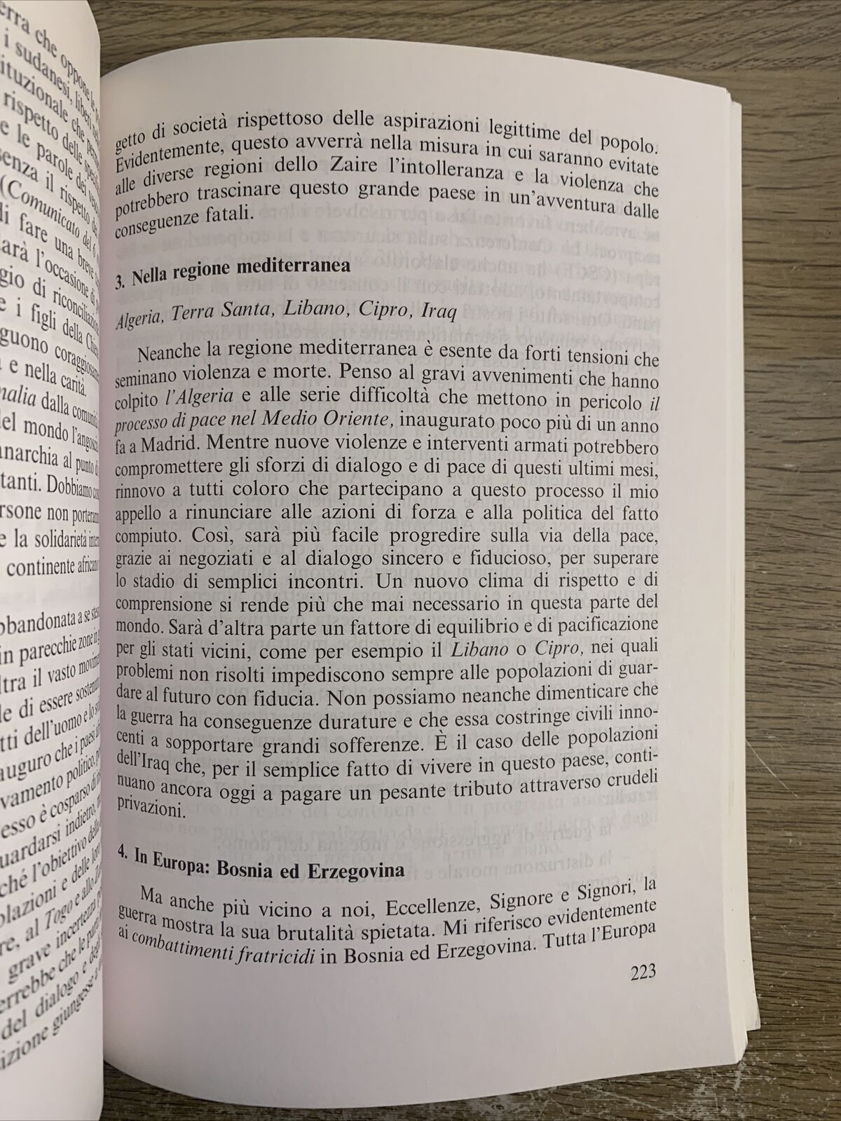GIOVANNI PAOLO II E LA FAMIGLIA DEI POPOLI. Città del vaticano. Il santo padre