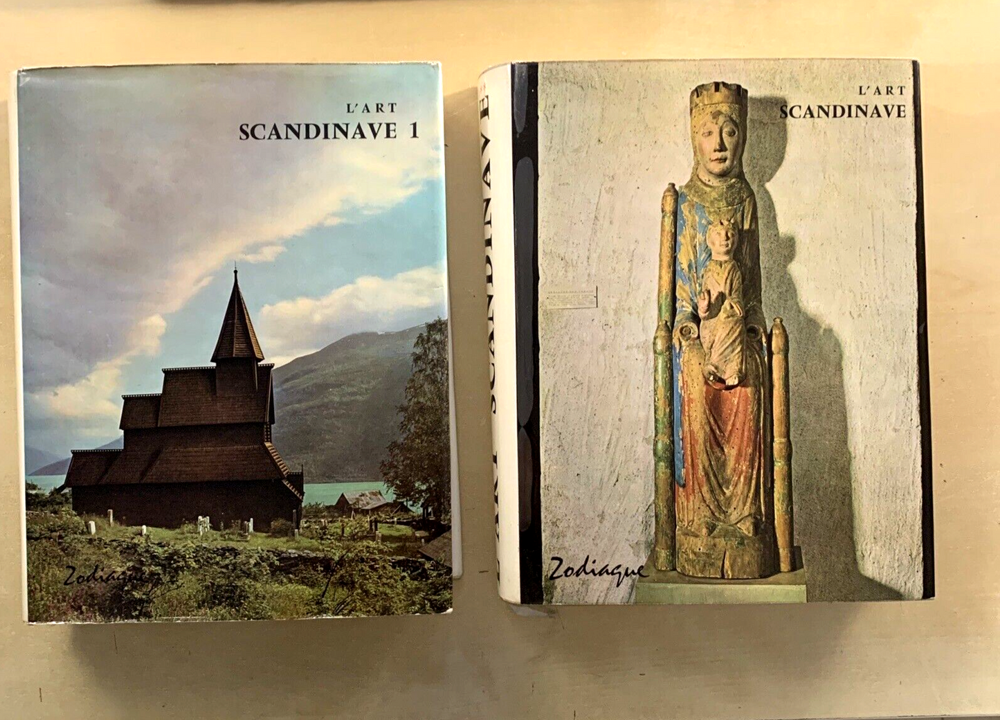 L'ART SCANDINAVE - Zodiaque 1968 le nuits des temps. 2 VOLUMI