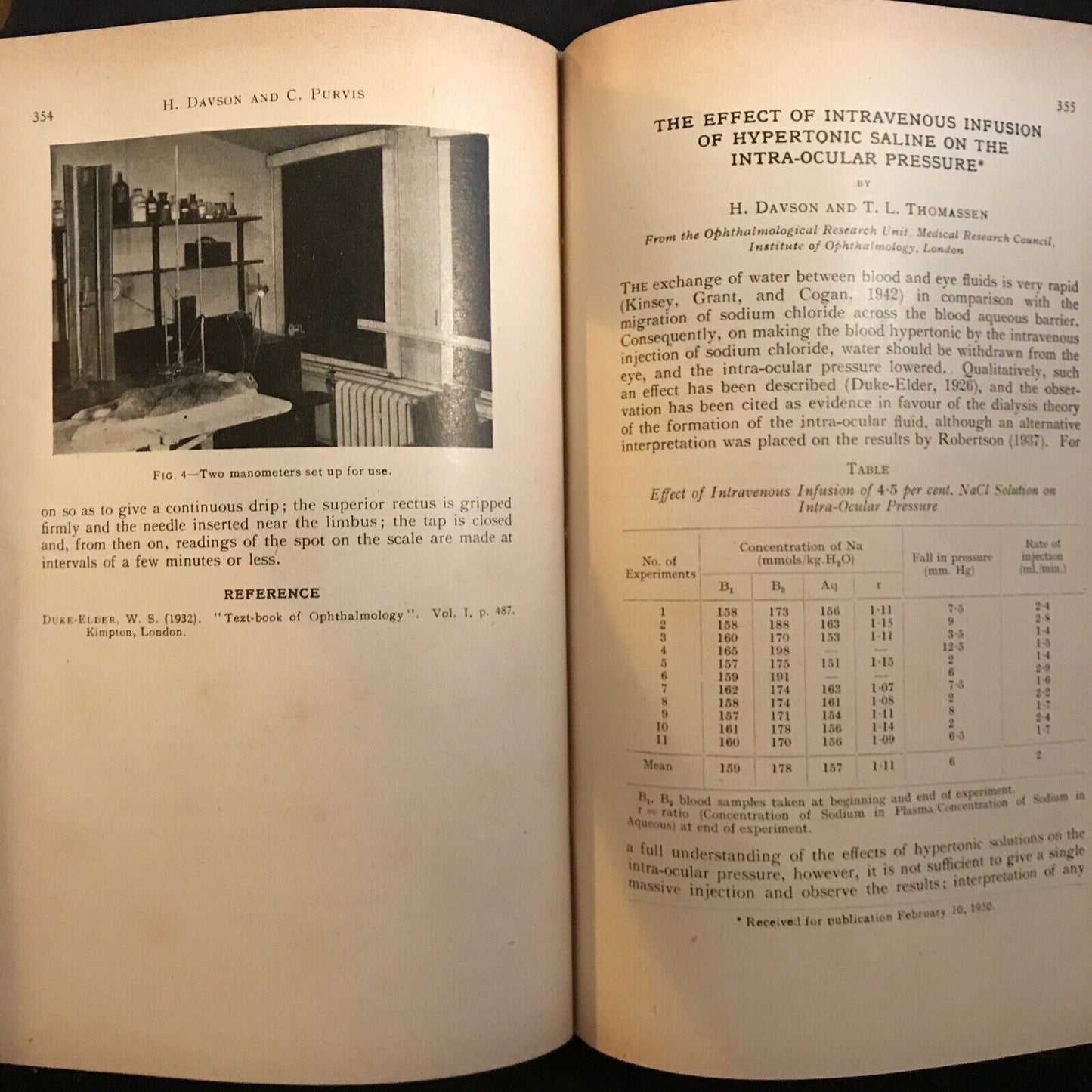 BRITISH JOURNAL OF OPHTHALMOLOGY oftalmologia, vol. XXXIV 1950 - S. Duke-Elder
