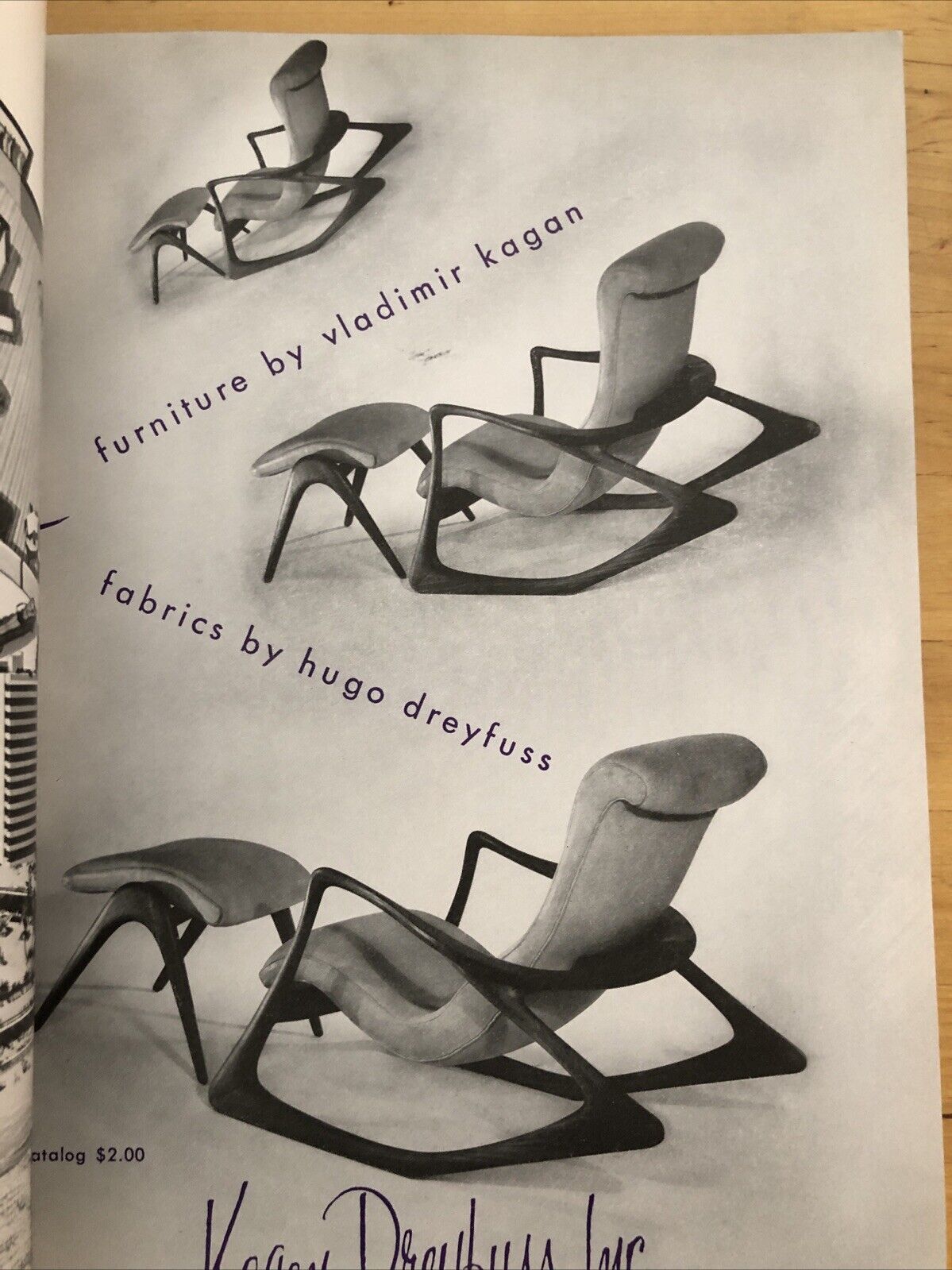 INTERIORS MAGAZINE MARCH 1957 Olga Gueft - Interiors, design, architecture.