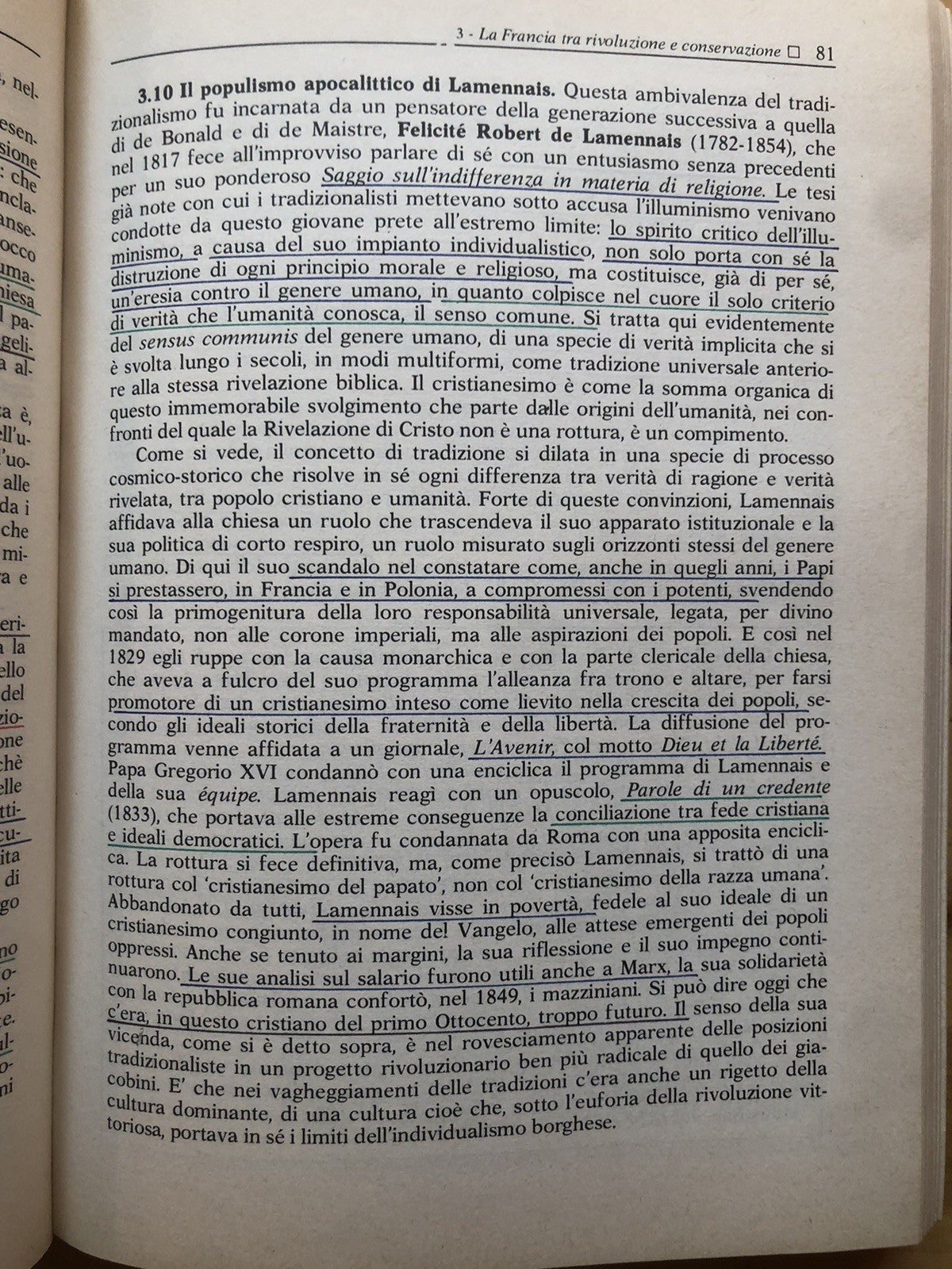 Storia del pensiero umano, Ernesto Balducci, Edizioni Cremonese 3 voll. 1986