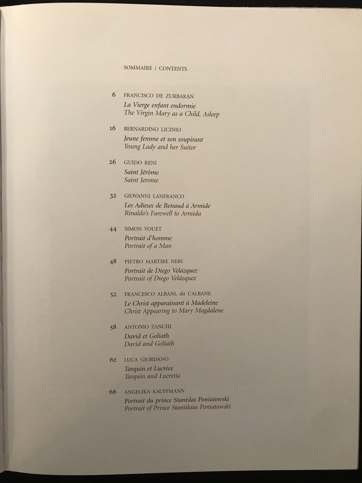 LA VIERGE ENFANT de Francesco Zurbarán, P. M. Neri, Angelika Kauffmann, Canesso