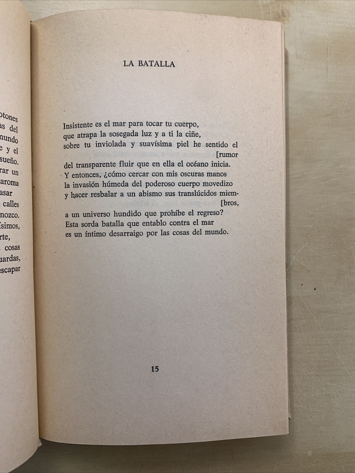 OSCAR ACOSTA  - POESIA, seleccion 1952-1971, cultura hispanica Madrid #