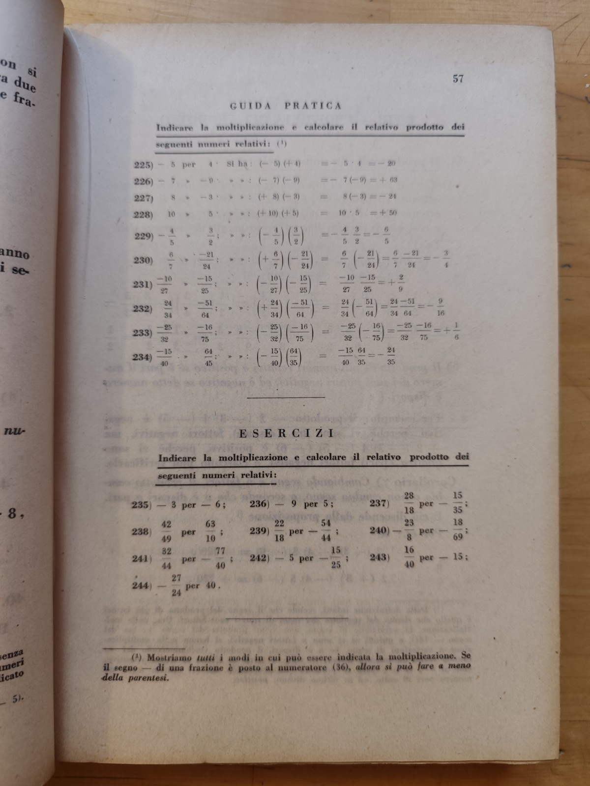 Algebra per l'autodidatta, Nilo Giappichelli - Giulio Vannini editore 1941