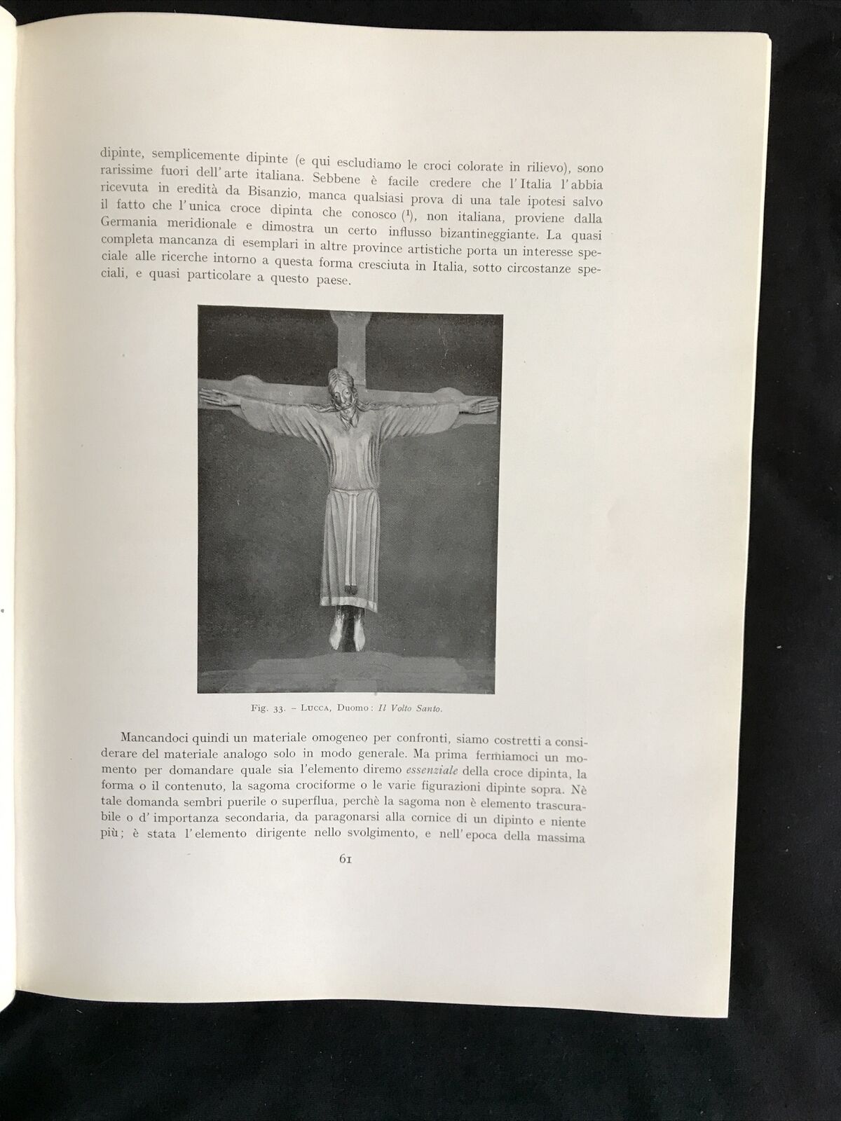 LA CROCE DIPINTA ITALIANA, Evelyn Sandberg - Vavalà. Apollo editrice 1929