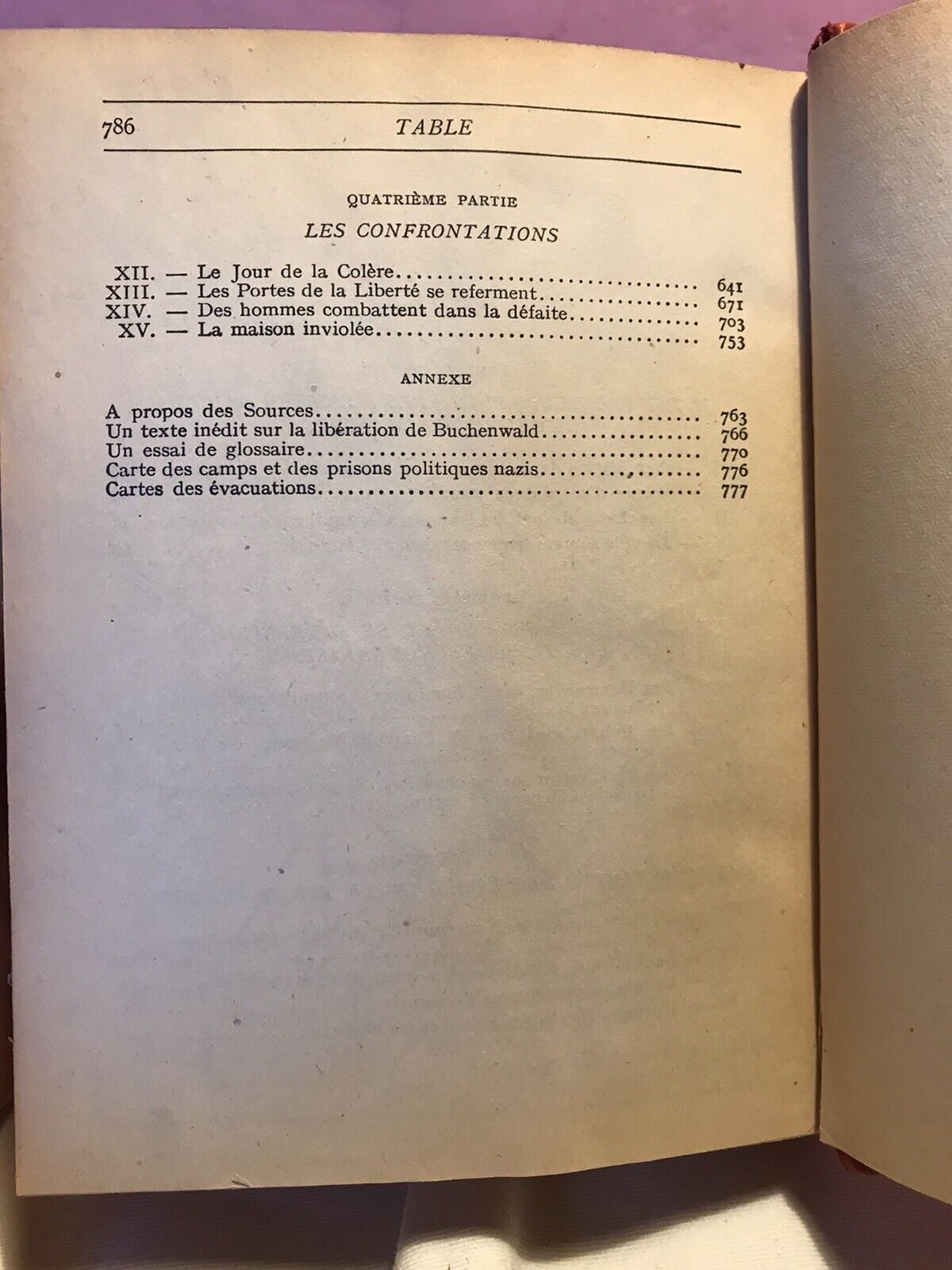 Les Jours De Notre Mort, David Rousset, Editions De Pavois Paris 1947