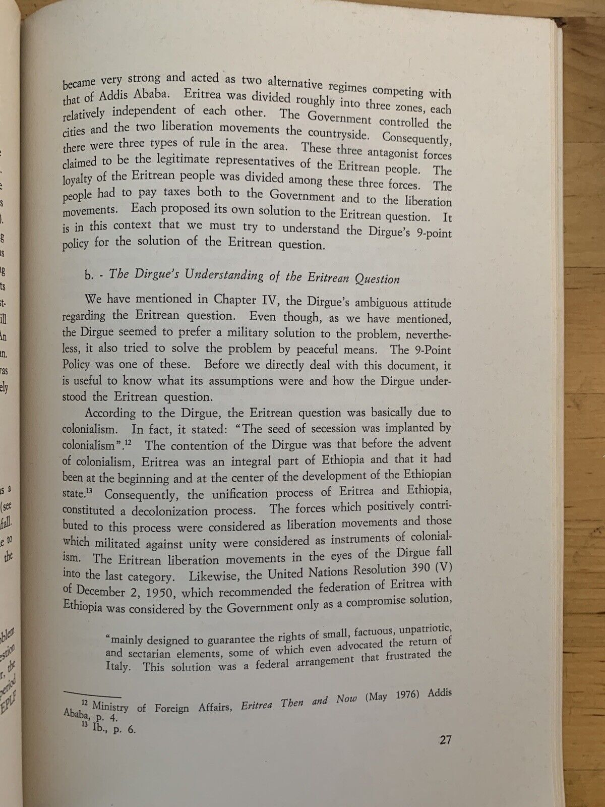 THE ETHIOPIAN WAY TO SOCIALISM - SELEMON MEHARENNA Pontificia Universitas Gregor