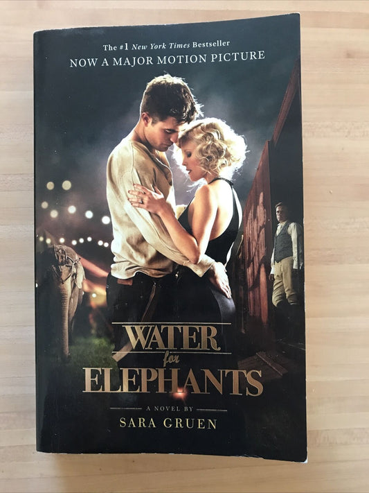 Water for elephants BOOK libro - Sara Gruen 2006 #