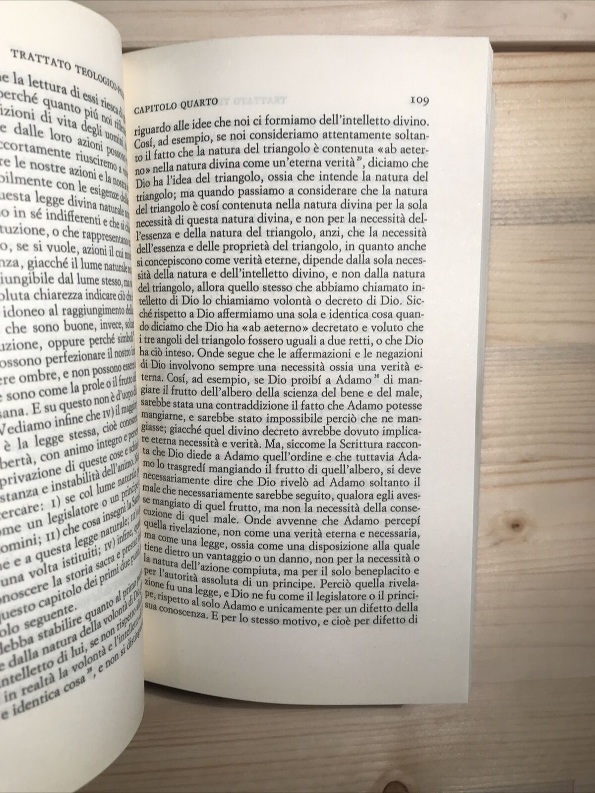 TRATTATO TEOLOGICO-POLITICO. Baruch Spinoza. Piccola biblioteca Einaudi 2010 #