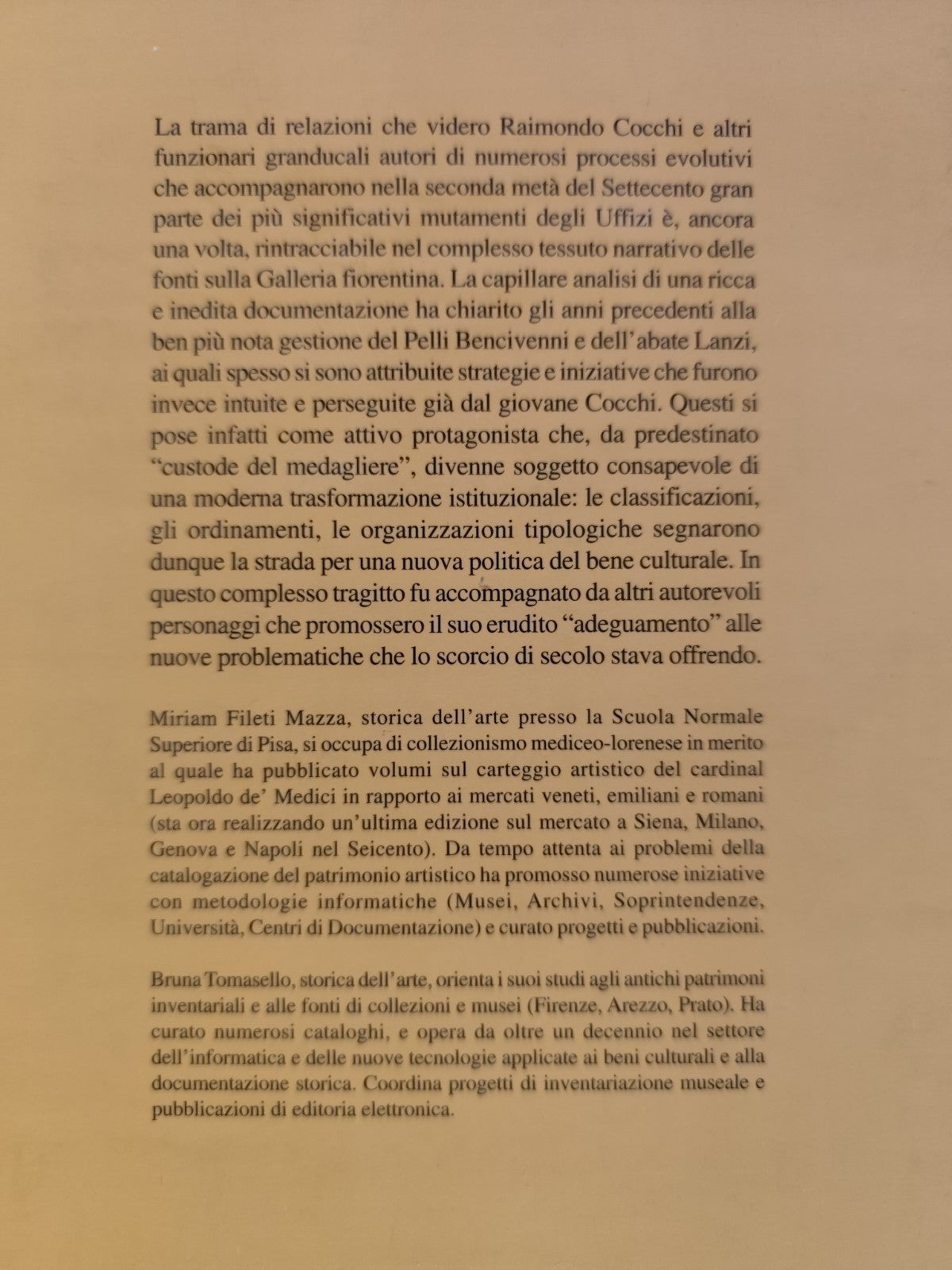Galleria degli uffizi 1758-1775 la politica museale di Raimondo Cocchi, Panini