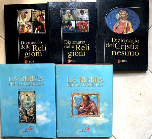 DIZIONARIO DELLE RELIGIONI. DIZ. DEL CRISTIANESIMO, LA BIBBIA PER LA FAMIGLIA