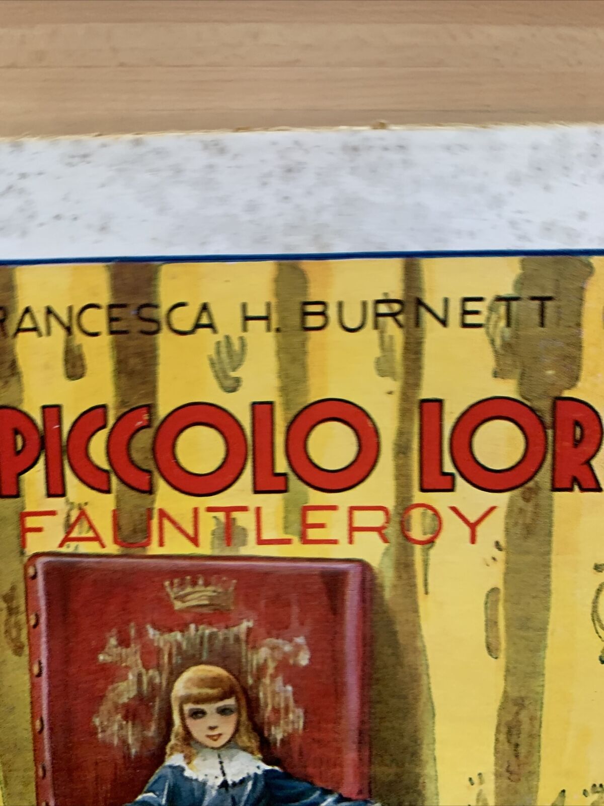 IL PICCOLO LORD FAUNTLEROY - FRANCESCA H. BURNETT 1936 #