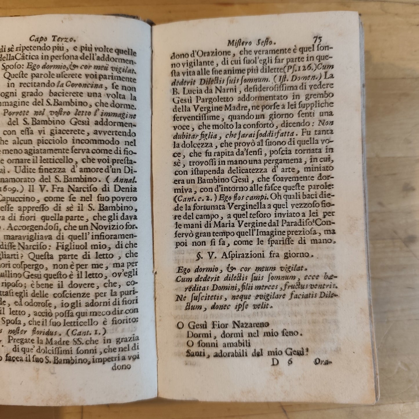 La santa infanzia del figluolo di Dio - parte terza tomo terzo - Patrignani 1757