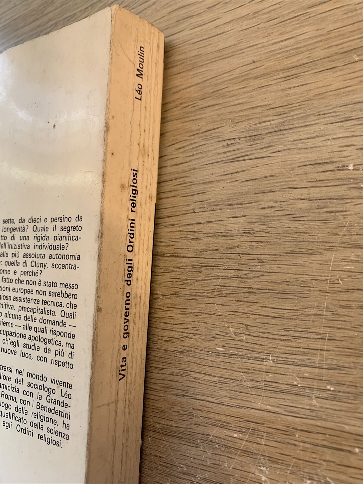 VITE E GOVERNO DEGLI ORDINI RELIGIOSI - Ferro edizioni, Léo Moulin 1965
