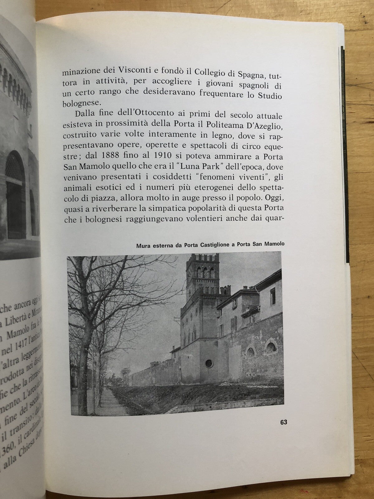 Mura e porte di Bologna - Athos Vianelli, Tamari editori 1976