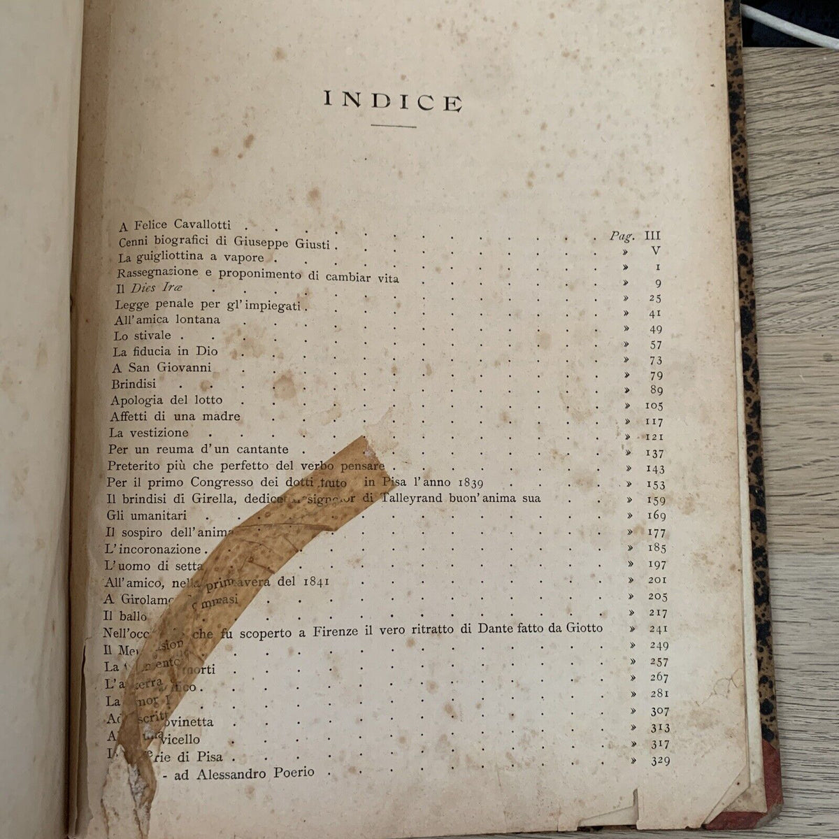 POESIE DI GIUSEPPE GIUSTI, illustrate da Adolfo Matarelli. Aliprandi editore #