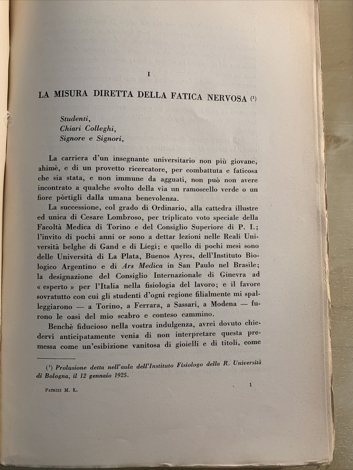 NELL'ESTETICA E NELLA SCIENZA - Patrizi M. saggi della terza serie 1925 - 1932 #