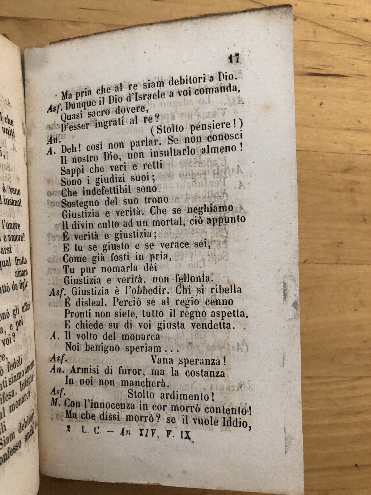 Daniele e i tre suoi compagni in Babilonia dramma in due atti. Giulio Metti 1866