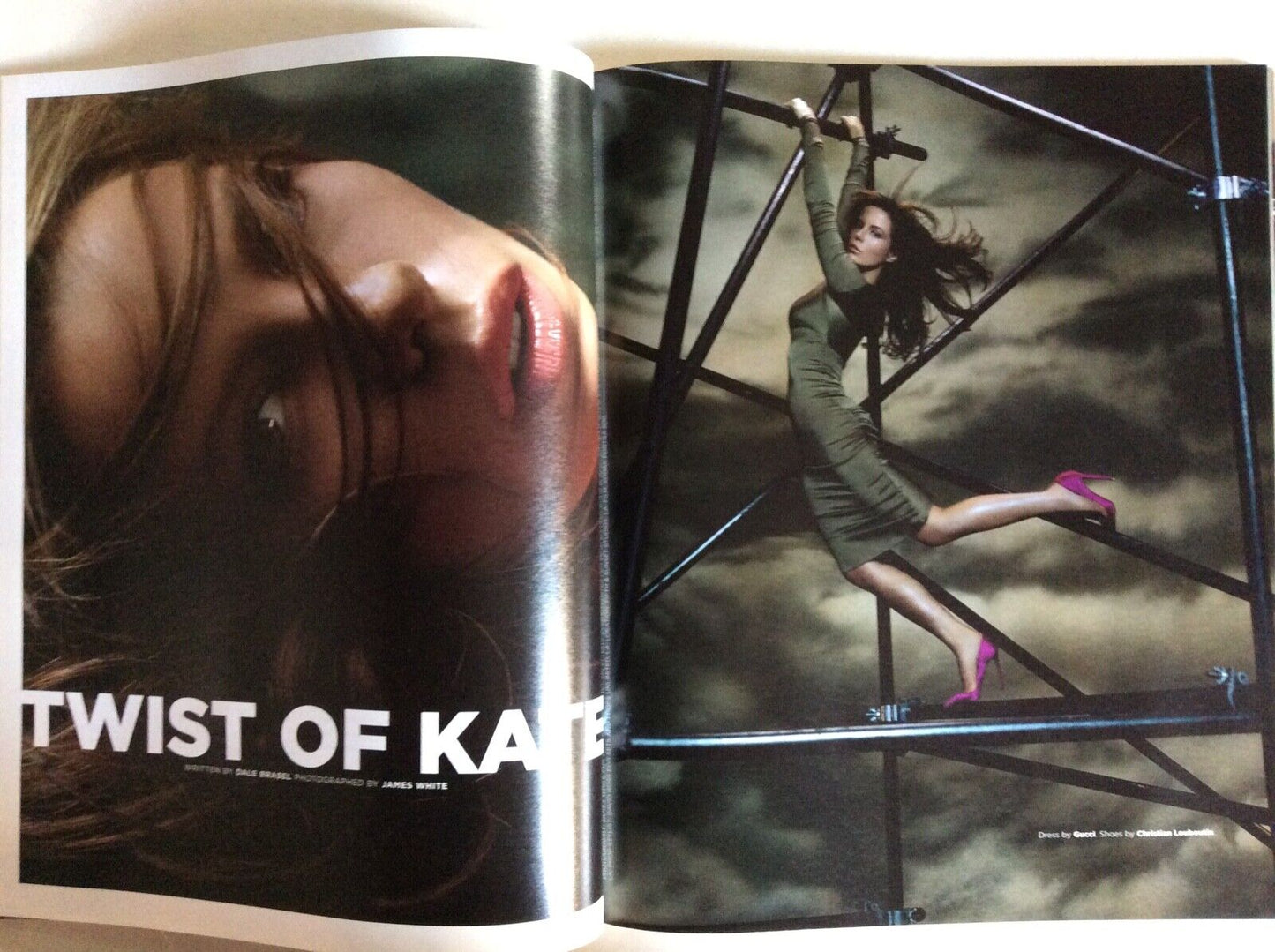 FLAUNT 60 MAGAZINE  KATE BECKINSALE   TAKE A BOUGH